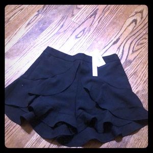 Aqua black shorts